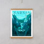 Narnia Vintage Style Travel Poster, thumbnail 3 of 3