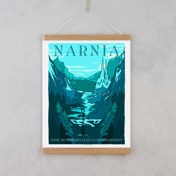 Narnia Vintage Style Travel Poster, 3 of 3