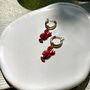 Lobster Gold Hoops, thumbnail 4 of 4