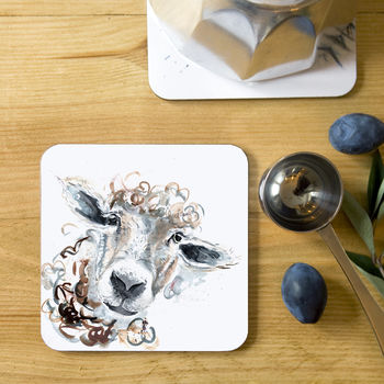 Inky Farmyard Collection Coasters, 3 of 10