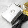 Monogrammed 6oz Hip Flask, thumbnail 1 of 7