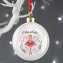 Personalised Sugar Plum Fairy Bauble, thumbnail 3 of 4