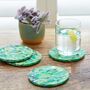 Set Of Four Recycled Plastic Round Coasters, thumbnail 4 of 8