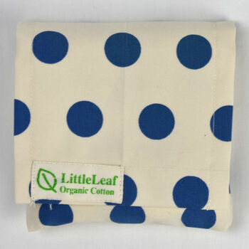 Organic Cotton Hankies Set Of Three In A Fabric Bag, 6 of 12