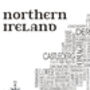 Northern Ireland Word Map, thumbnail 3 of 5