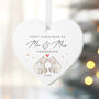 First Christmas Married Personalised Bauble, thumbnail 1 of 6