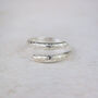 Sterling Silver Leopard Print Wrap Around Thumb Ring, thumbnail 1 of 4