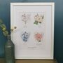 Personalised Family Birth Flower Print, thumbnail 3 of 5