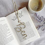 Personalised Name Wire Bookmark, thumbnail 6 of 8