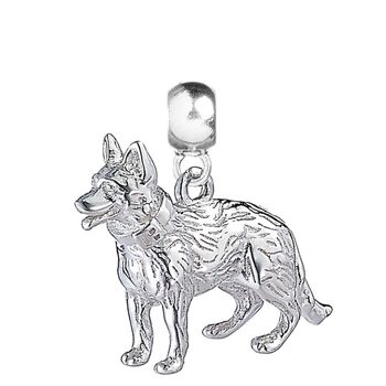 Alsatian Sterling Silver Charm, 4 of 11