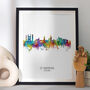 St Andrews Skyline Portrait Print And Box Canvas, thumbnail 1 of 5