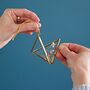 Mini Triangular Hanging Photo Frame, thumbnail 3 of 12