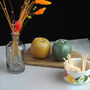 Fruit Shaped Coloured And Scented Pillar Candles, thumbnail 3 of 8