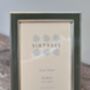 Sixtrees Grey Patterned Border Photo Frame, Four X Six, thumbnail 2 of 3