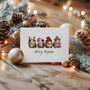 Funny Guinea Pig Christmas Card Pack, thumbnail 1 of 2