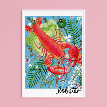Lobster Kitchen Print, 3 of 9