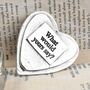 Personalised Heart 10th Anniversary Pewter Trinket Box, thumbnail 8 of 10