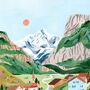 Grindelwald, Switzerland Travel Art Print, thumbnail 7 of 7