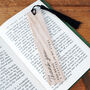 Oak Bookmark 'Thank You For Being A Chapter In My Story' | Reading | Book Accessory | Love Reading | Best Teacher | Teacher Gift, thumbnail 1 of 2