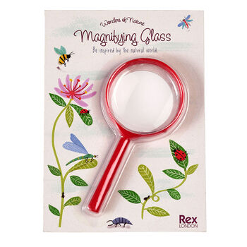 Children's Magnifying Glass Red, 3 of 3
