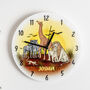 Safari Animals Personalised Children's Wall Clock, thumbnail 2 of 3