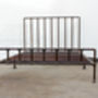 Mark Distressed Steel Kingsize Bed, thumbnail 6 of 10