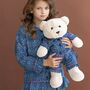 Fiorella Pyjama Set With Matching Teddy Bear Set, thumbnail 1 of 9