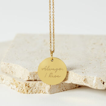 Always I Rise Phoenix Stainless Steel Gold Necklace, 5 of 10