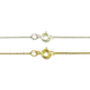 Pearl Bead 925 Sterling Silver Or Gold Vermeil Necklace, thumbnail 4 of 5