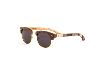 Wooden Sunglasses | Biarritz | Polarised Lens, 8 of 12