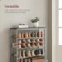 Four/Five Layer Shoe Rack High Shoe Storage Shelves, thumbnail 6 of 10