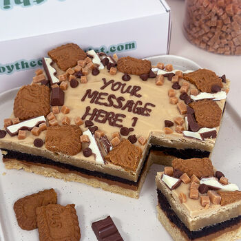 The Biscoff Personalised Cookie Slab, 4 of 4