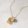 The Duo Citrine Necklace, thumbnail 1 of 11