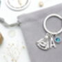 Personalised Laughing Buddha Keyring, Good Luck Gift, thumbnail 6 of 8