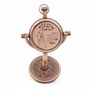 Personalised Copper Desk Clock Gift With Wooden Box, thumbnail 6 of 12