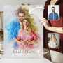 Watercolor Portrait From Combined Photos Gift For Family, Memorial Gift, Christmas Gift, thumbnail 2 of 7