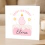 Personalised 6th Birthday Card For Girl Daughter, thumbnail 1 of 8