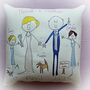 Personalised Embroidered Wedding Gift Cushion, thumbnail 7 of 12