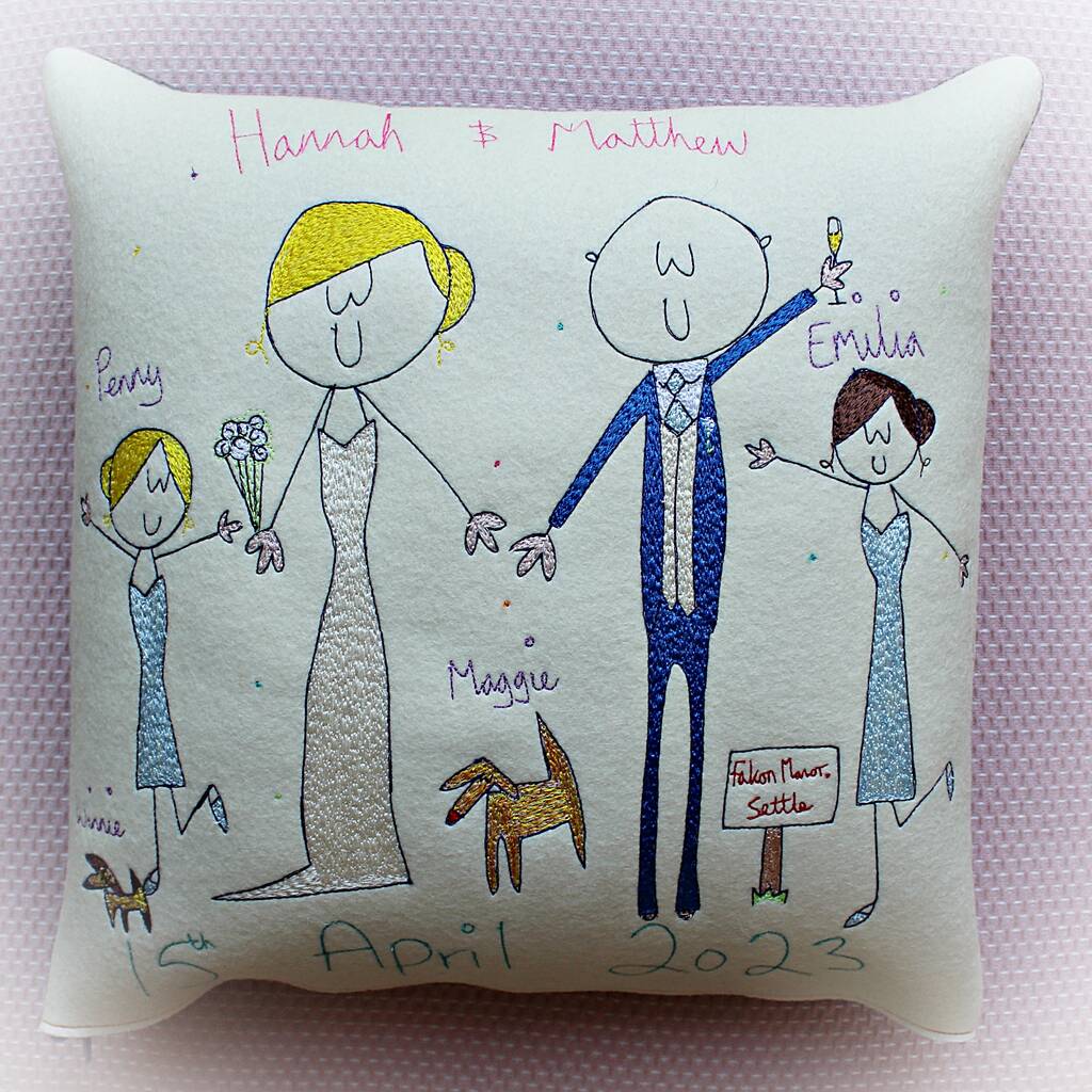 Personalized Infinity Love Pillow  Choose your own colors  Forever Pillows