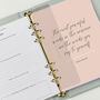 Personalised Make It Happen Life Planner, thumbnail 3 of 12
