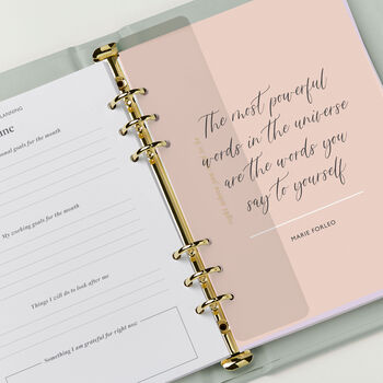 Personalised Make It Happen Life Planner, 3 of 12