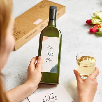 Personalised Birthday Letterbox Wine®, 3 of 5