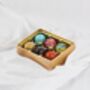Box Of Six Handmade Luxury Truffles By Saffire Chocolate, thumbnail 4 of 7