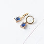Blue Glass Earrings, thumbnail 4 of 11