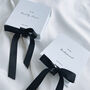 Personalised Black And White Bridesmaids Jewellery Boxes Maid Of Honour, thumbnail 3 of 3