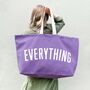 Extra Large ‘Everything’ Canvas Bag, thumbnail 7 of 12
