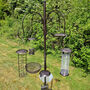 Bird Feeding Station With Five Feeders And Stabilizers, thumbnail 3 of 11