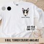 Bull Terrier Sweatshirt, thumbnail 1 of 5