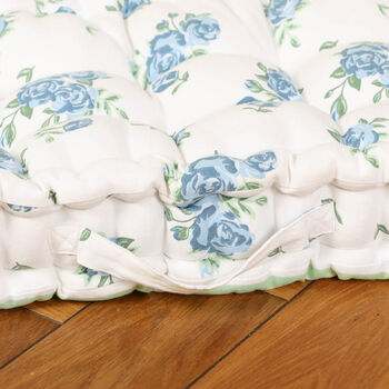 Heritage Bloom Floral Cotton Dog Bed, 5 of 8