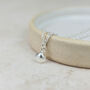 Sterling Silver Cornish Shell Charm Anklet, thumbnail 1 of 3
